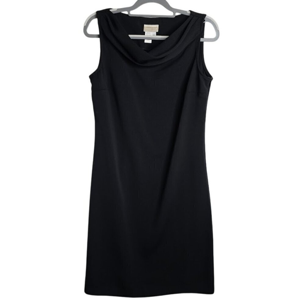 COLDWATER CREEK Y2K Dress BLACK size S Chic Elegant Minimalist Party Sleeveless